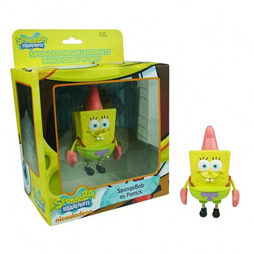 SpongeBob SquarePants SpongeBob as Patrick Mini-Figure World Series 1 Mini-Figure